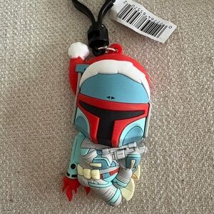 Boba Fett Christmas Holiday Winter Figural Bag Clip